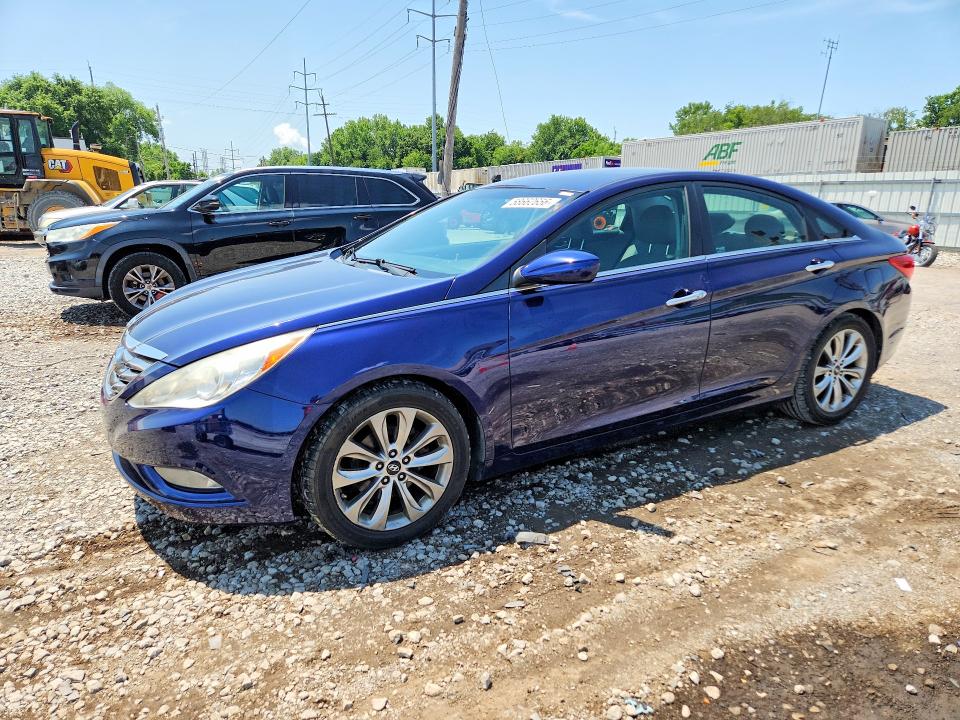 2013 Hyundai Sonata VIN 5NPEC4AC5DH506980 COPART salvage auction — UNDERCARRIAGE, Oh - Cert Of Title-Salvage, sold $475 on 2026-07-24 (photo 1)