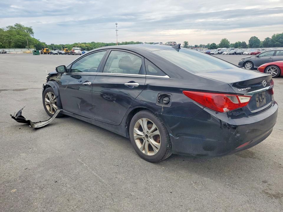 2011 Hyundai Sonata VIN 5NPEC4AC1BH138715 COPART salvage auction — FRONT END, NJ - CERT OF TITLE-SALVAGE, sold $125 on 2026-07-28 (photo 2)