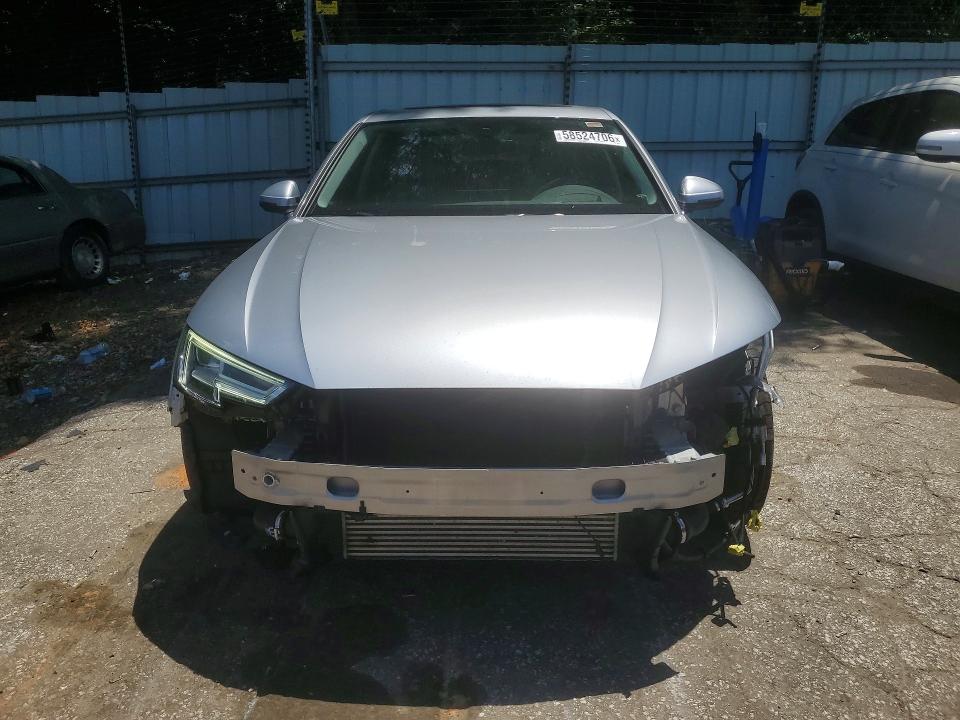 2019 Audi A4 VIN WAUFNBF45KN008146 COPART salvage auction — FRONT END, Ga - Cert Of Title-Salvage, sold $325 on 2026-07-21 (photo 5)