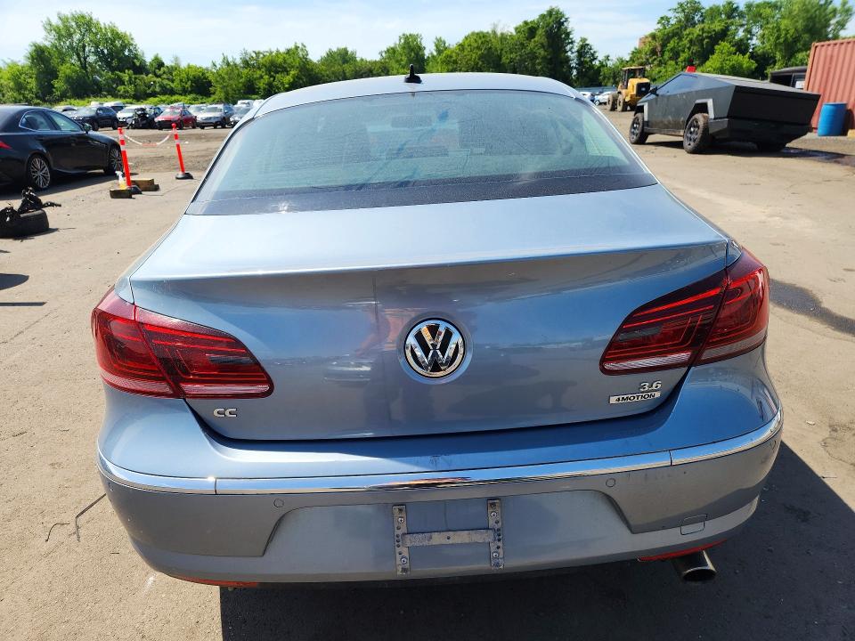 2013 Volkswagen Passat cc VIN WVWGU7AN9DE553163 COPART salvage auction — FRONT END, Ct - Cert Of Title-Salvage, sold $450 on 2026-07-10 (photo 6)