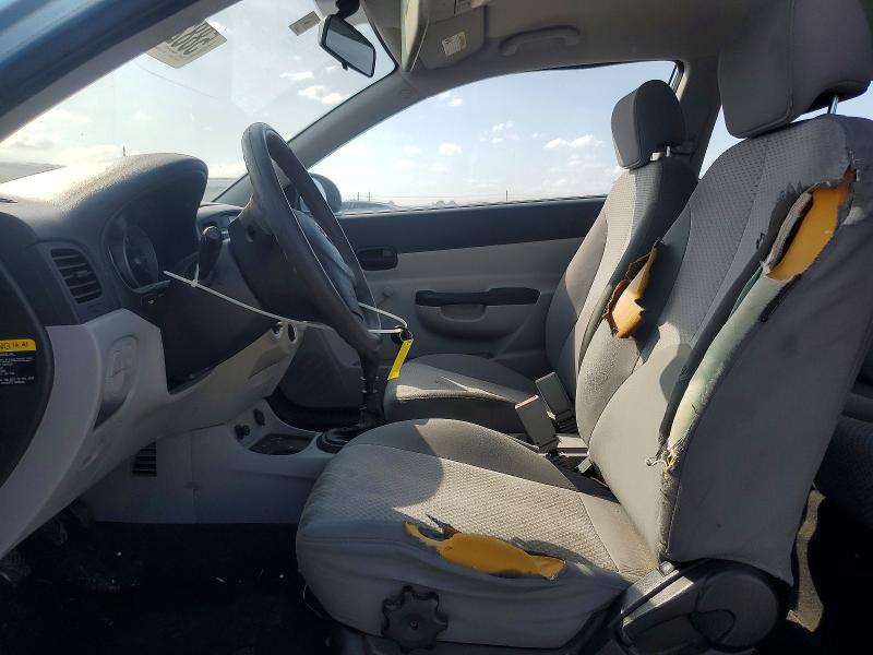 2009 Hyundai Accent VIN KMHCM36C19U128611 COPART salvage auction — MINOR DENT/SCRATCHES, TX - SALVAGE VEHICLE TITLE (P), sold $600 on 2026-07-09 (photo 7)