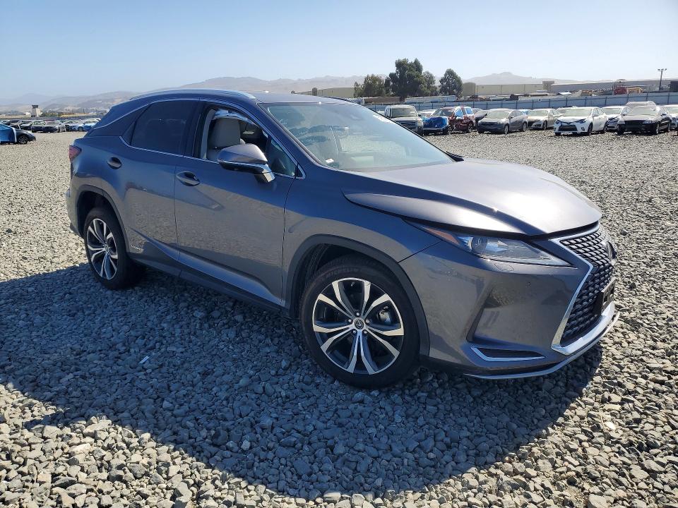 2021 Lexus Rx VIN 2T2HGMDA9MC069611 COPART salvage auction — FRONT END, Ca - Salvage Certificate, sold $15,700 on 2026-07-18 (photo 4)