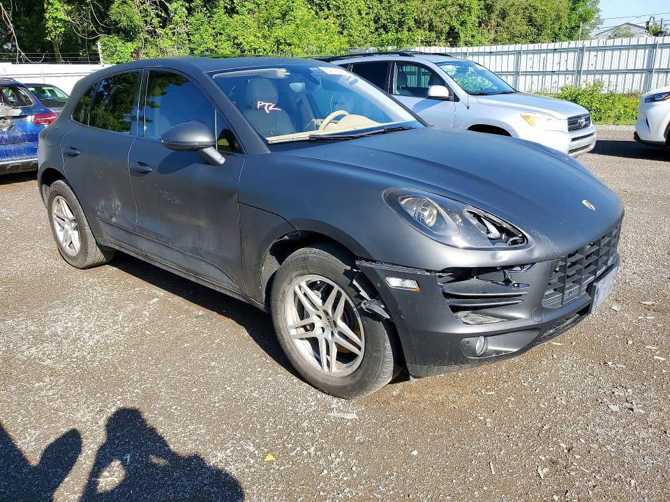 2015 Porsche Macan VIN WP1AB2A58FLB70228 COPART salvage auction — FRONT END, On - Permit No Brand - Unfit, sold $1,800 on 2026-07-28 (photo 4)