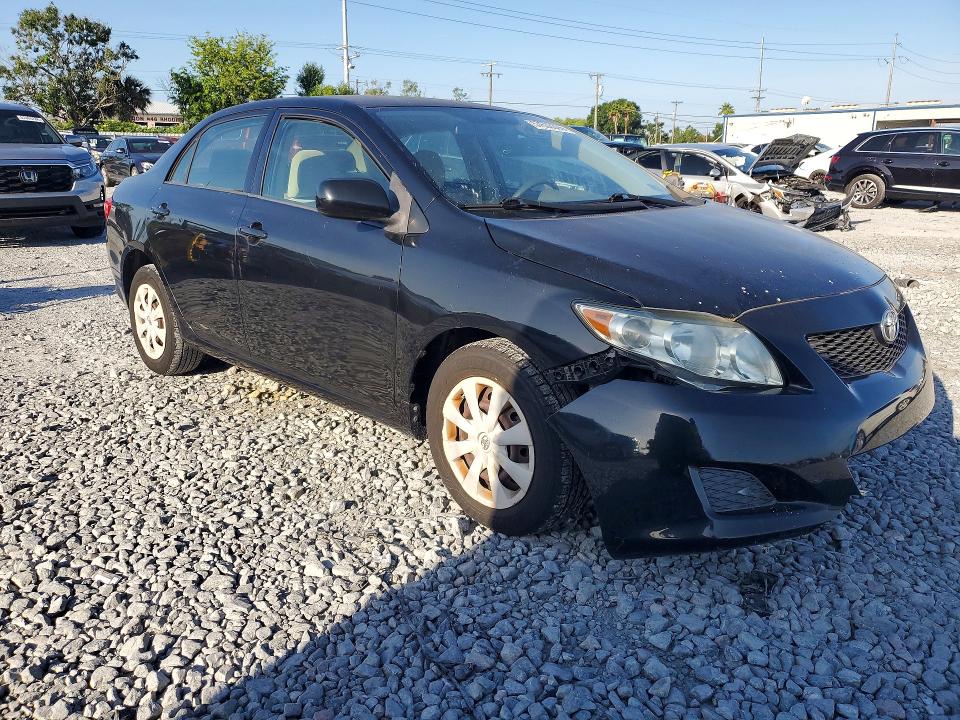 2009 Toyota Corolla VIN JTDBL40E099092738 COPART salvage auction — FRONT END, Fl - Cert Of Title Slvg Rebuildable, sold $2,650 on 2026-07-07 (photo 4)
