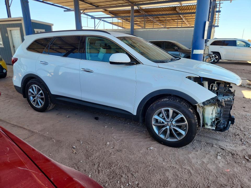 2017 Hyundai Santa fe VIN KM8SM4HF1HU223225 COPART salvage auction — FRONT END, AZ - CERT OF TITLE - SALVAGE, sold $525 on 2026-07-28 (photo 4)