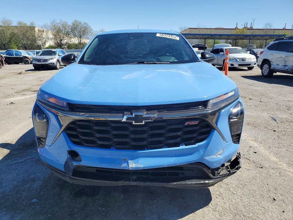 2024 Chevrolet VIN KL77LGE27RC153895 COPART salvage auction — FRONT END, Nv - Salvage Title, sold $8,600 on 2026-07-28 (photo 5)