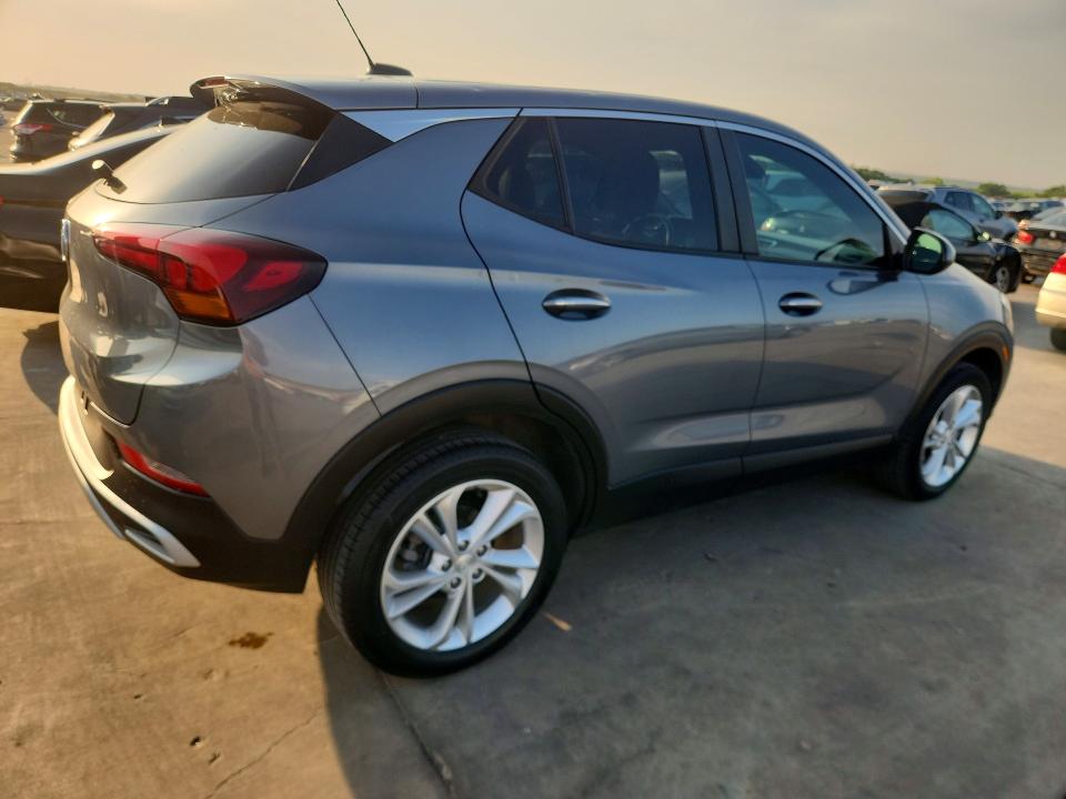 2021 Buick Encore gx VIN KL4MMBS22MB136358 COPART salvage auction — HAIL, Tx - Certificate Of Title, sold $2,200 on 2026-07-02 (photo 3)