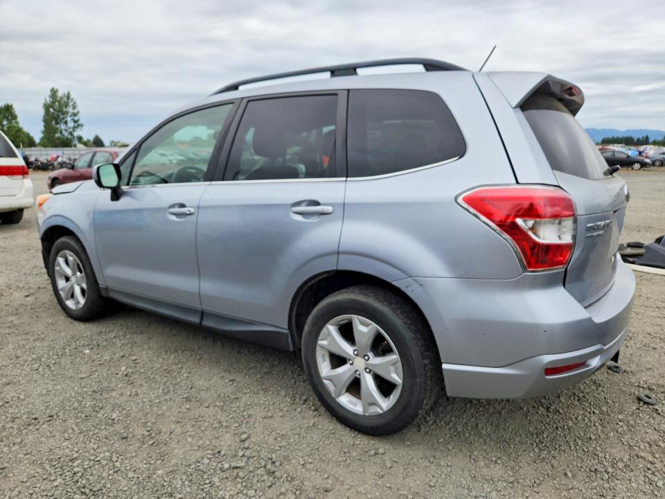 2015 Subaru Forester VIN JF2SJAHC6FH468837 COPART salvage auction — FRONT END, Or - Salvage Title Certificate, sold $2,100 on 2026-07-07 (photo 2)