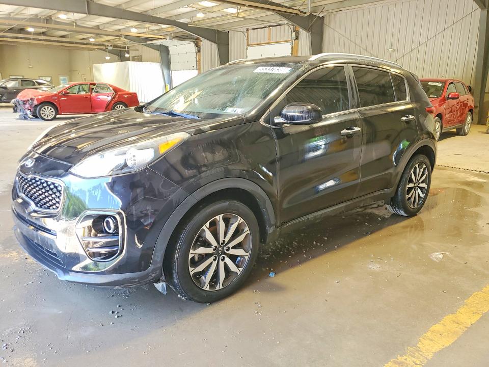 2017 Kia Sportage VIN KNDPN3AC2H7090801 COPART salvage auction — MECHANICAL, Wv - Certificate Of Title, sold $2,450 on 2026-07-09 (photo 1)