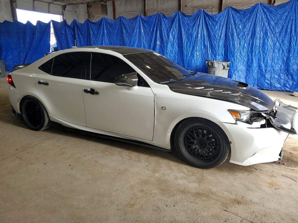 2015 Lexus Is VIN JTHCF1D2XF5028590 COPART salvage auction — FRONT END, Ky - Cert Of Title-Salvage, sold $3,950 on 2026-07-06 (photo 4)