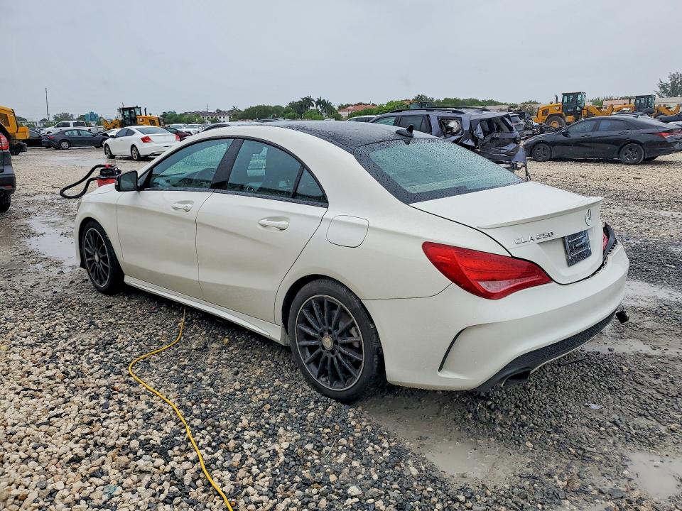 2016 Mercedes-benz VIN WDDSJ4EB3GN324134 COPART salvage auction — REAR END, Fl - Cert Of Title Slvg Rebuildable, sold $2,850 on 2026-07-17 (photo 2)