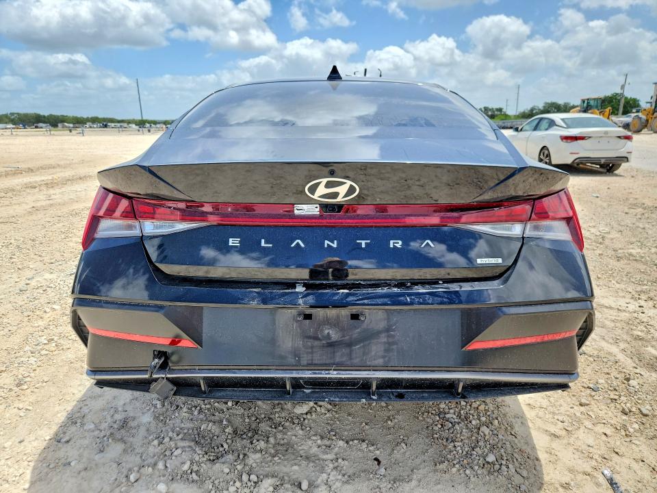 2025 Hyundai Elantra VIN KMHLN4DJXSU180135 COPART salvage auction — SIDE, Tx - Certificate Of Title, sold $2,400 on 2026-07-28 (photo 6)