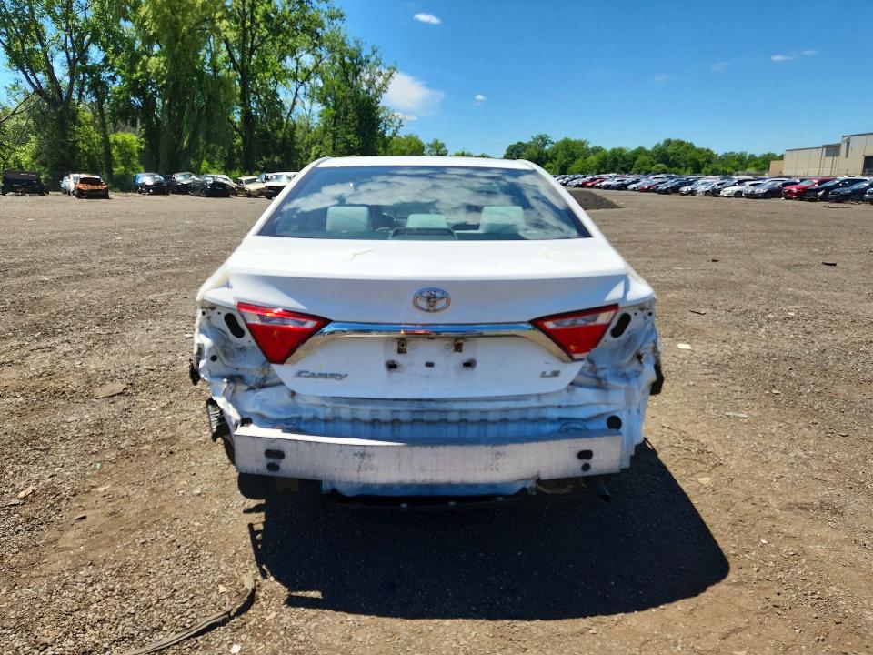 2017 Toyota Camry VIN 4T1BF1FKXHU672556 COPART salvage auction — REAR END, Ct - Cert Of Title-Salvage, sold $2,250 on 2026-07-02 (photo 6)