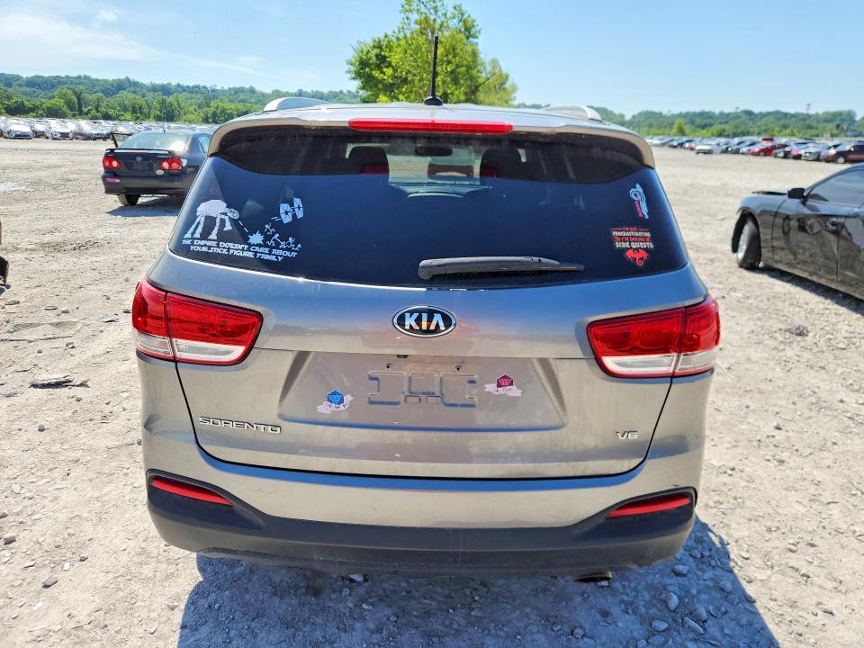 2017 Kia Sorento VIN 5XYPG4A53HG275315 COPART salvage auction — MINOR DENT/SCRATCHES, Mo - Certificate Of Title, sold $1,900 on 2026-07-20 (photo 6)
