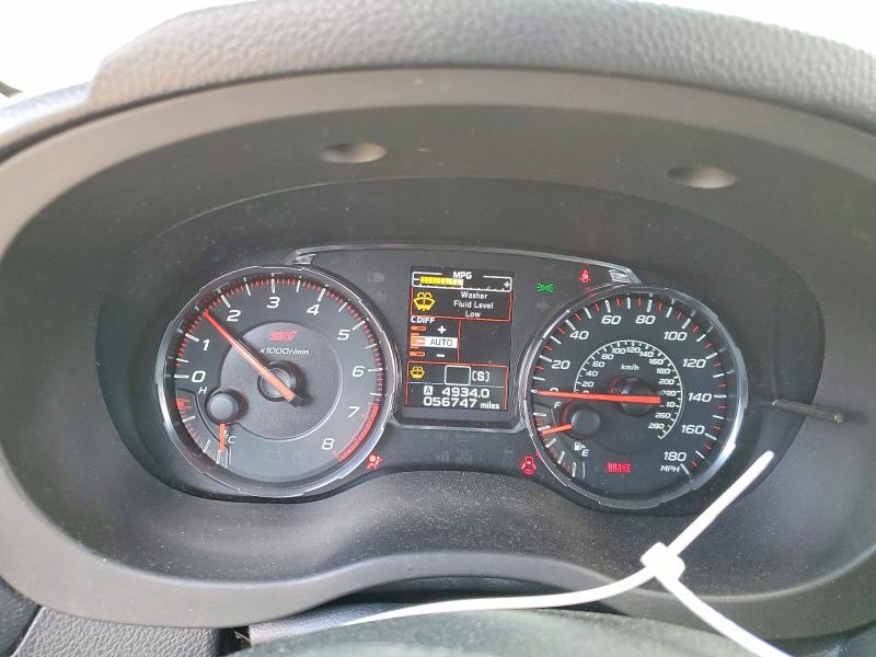 2021 Subaru Wrx VIN JF1VA2S65M9806908 COPART salvage auction — FRONT END, CO - PUBLIC - SALVAGE TITLE, sold $9,800 on 2026-07-02 (photo 9)