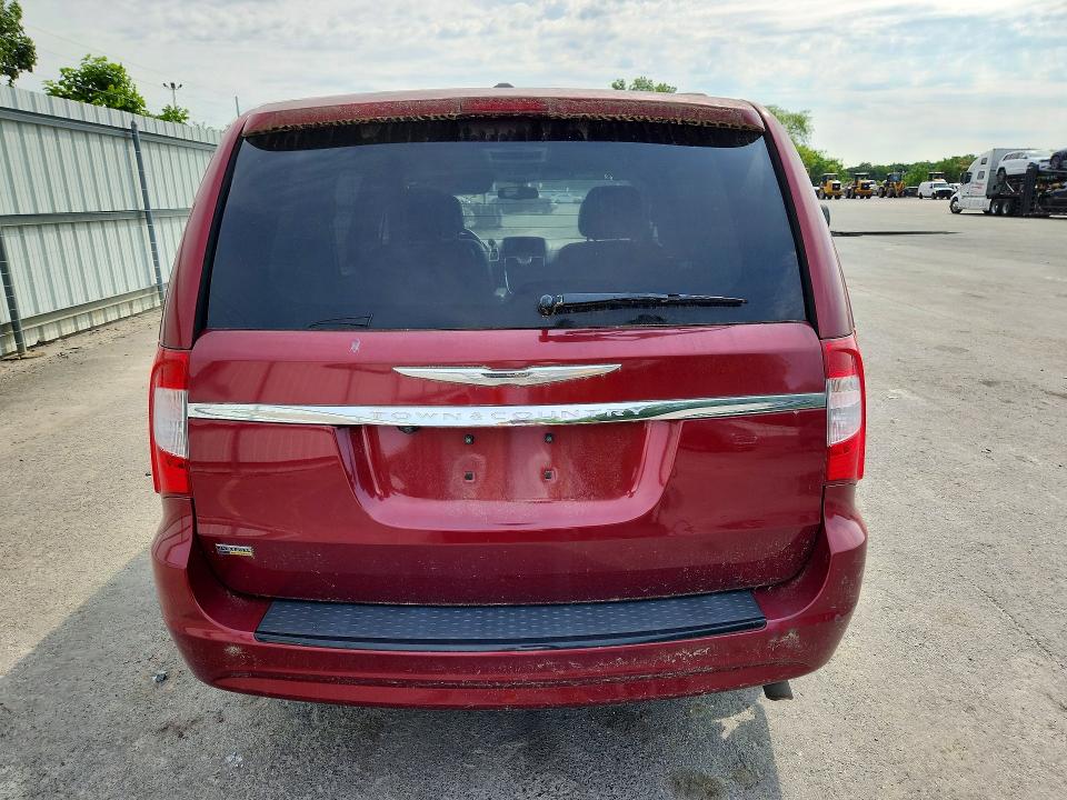 2012 Chrysler Voyager VIN 2C4RC1BG2CR350626 COPART salvage auction — MECHANICAL, Nj - Certificate Of Title, sold $475 on 2026-07-09 (photo 6)