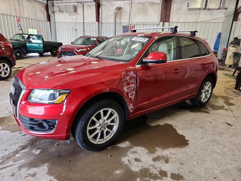 2010 Audi Q5 VIN WA1LKAFP2AA032794 COPART salvage auction — HAIL, Wi - Junked Vehicle Bill Of Sale, sold $625 on 2026-07-13 (photo 1)