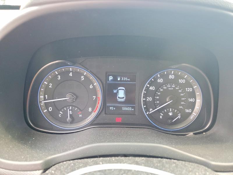 2020 Hyundai Kona VIN KM8K22AA6LU449861 COPART salvage auction — FRONT END, Tx - Certificate Of Title, sold $3,500 on 2026-07-06 (photo 9)