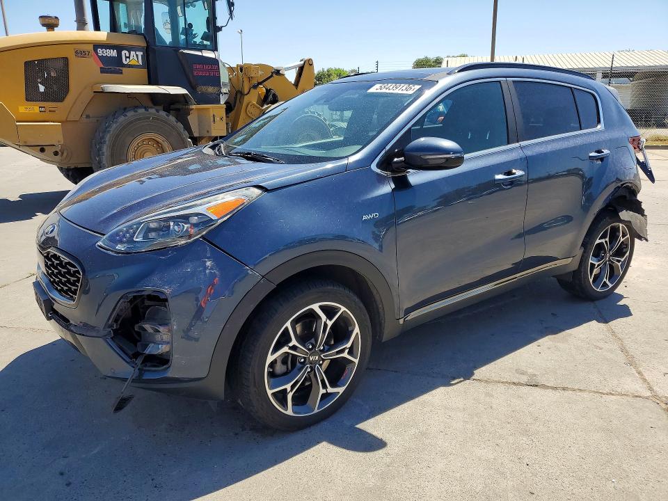 2020 Kia VIN KNDPRCA6XL7764314 COPART salvage auction — REAR END, Salvage Title, sold $3,100 on 2026-07-27 (photo 1)