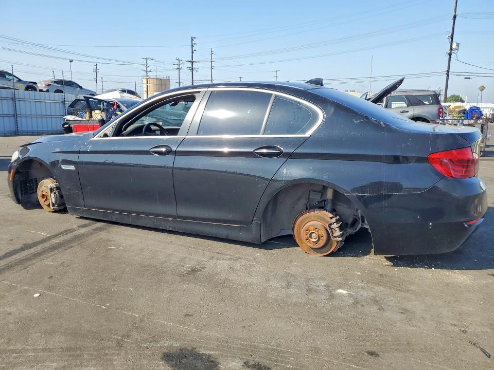 2014 BMW 5er VIN WBA5B1C50ED476632 COPART salvage auction — VANDALISM, Ca - Salvage Certificate, sold $225 on 2026-07-13 (photo 2)
