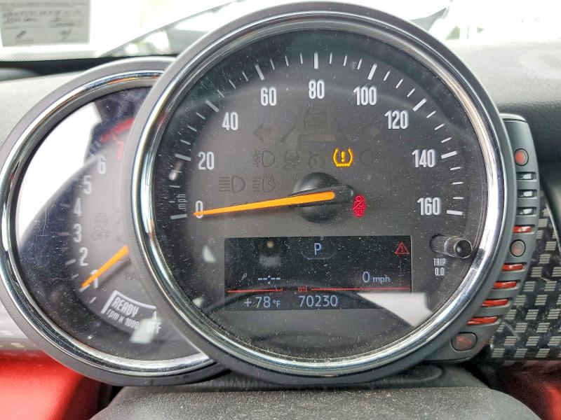 2017 Mini VIN WMWXU3C36H2F49129 COPART salvage auction — FRONT END, VA - CERTIFICATE OF TITLE, sold $4,300 on 2026-07-22 (photo 9)