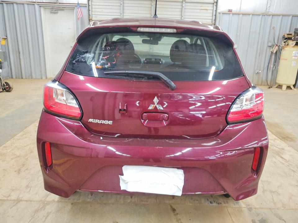 2024 Mitsubishi Mirage VIN ML32AUHJ9RH020985 COPART salvage auction — FRONT END, Fl - Dlr Only Salvage/Rebuildable, sold $1,900 on 2026-07-15 (photo 6)