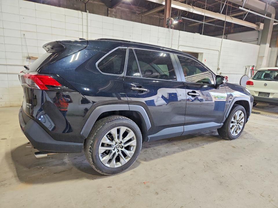2021 Toyota Rav4 VIN JTMN1RFV0MD082112 COPART salvage auction — REAR END, Mn - Cert Of Title-Salvage, sold $18,500 on 2026-07-07 (photo 3)