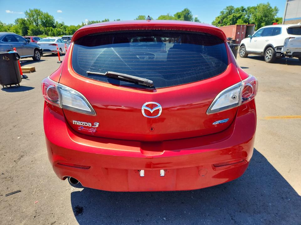 2013 Mazda VIN JM1BL1LP9D1776478 COPART salvage auction — REAR END, Ct - Cert Of Title-Salvage, sold $675 on 2026-07-07 (photo 6)