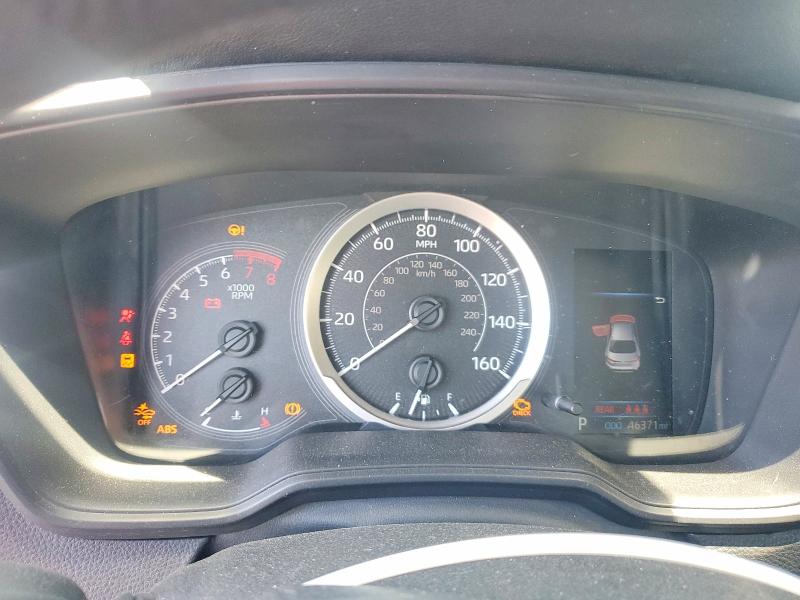 2022 Toyota Corolla VIN JTDEPMAE0NJ220047 COPART salvage auction — FRONT END, Ct - Cert Of Title-Salvage, sold $3,350 on 2026-07-10 (photo 9)