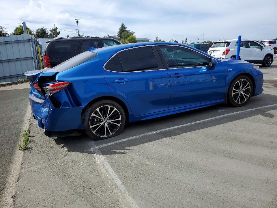 2019 Toyota Camry solara VIN 4T1B21HK6KU012207 COPART salvage auction — REAR END, Ca - Salvage Certificate, sold $7,400 on 2026-07-10 (photo 3)