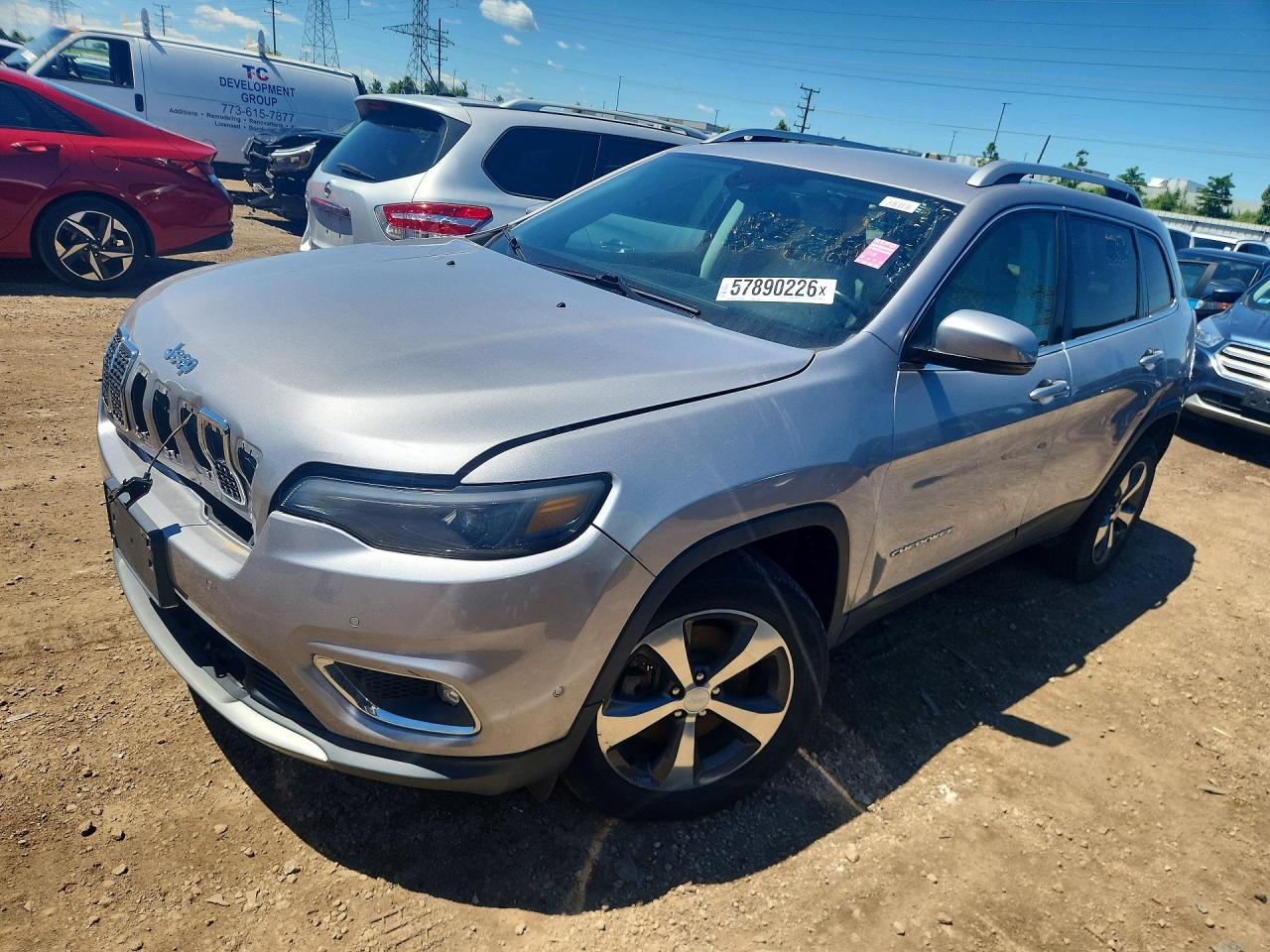 2019 Jeep Cherokee VIN 1C4PJMDN9KD216594 COPART salvage auction — Mechanical, WV - CERTIFICATE OF TITLE (P), sold $2,500 on 2026-07-09 (photo 1)