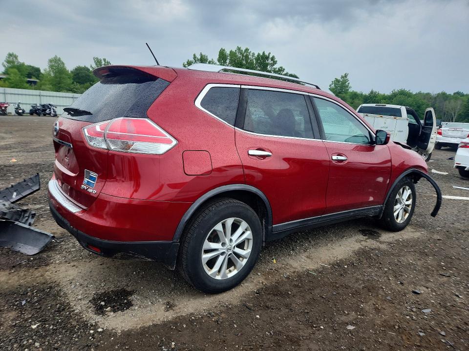 2016 Nissan VIN KNMAT2MV1GP663480 COPART salvage auction — FRONT END, Ma - Cert Of Title-Reconstrctd Coll, sold $1,250 on 2026-07-08 (photo 3)