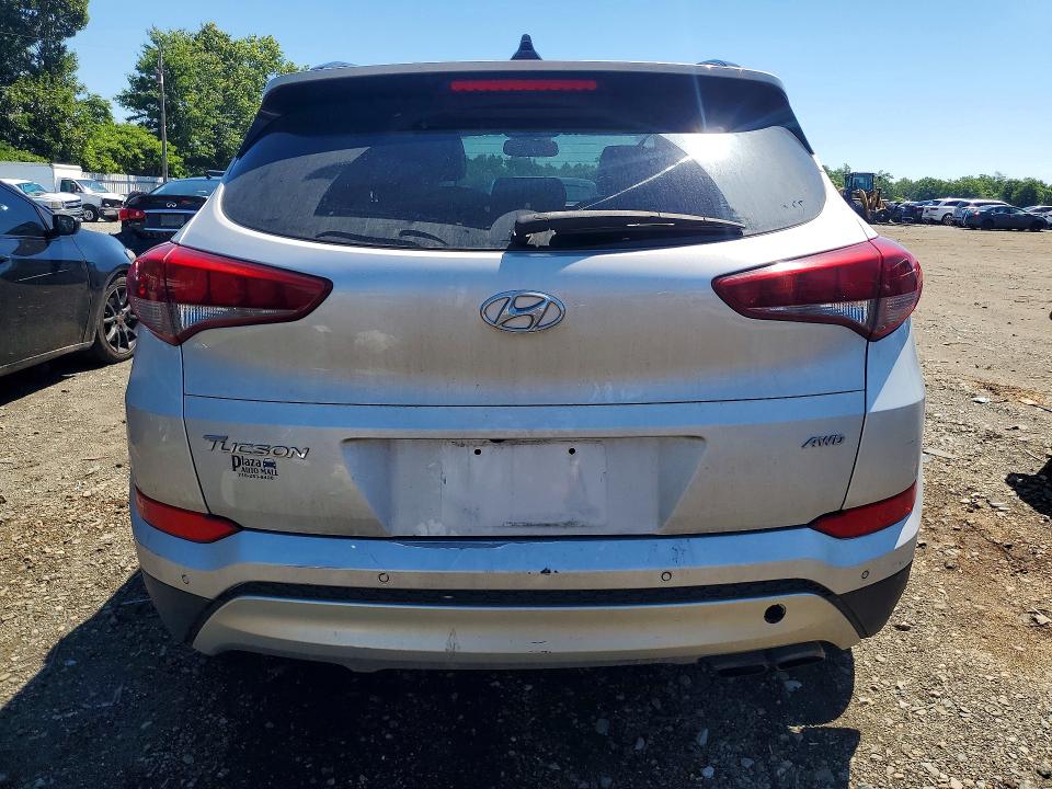 2018 Hyundai VIN KM8J3CA24JU687311 COPART salvage auction — MECHANICAL, Ny - Certificate Of Title (P), sold $4,100 on 2026-07-21 (photo 6)