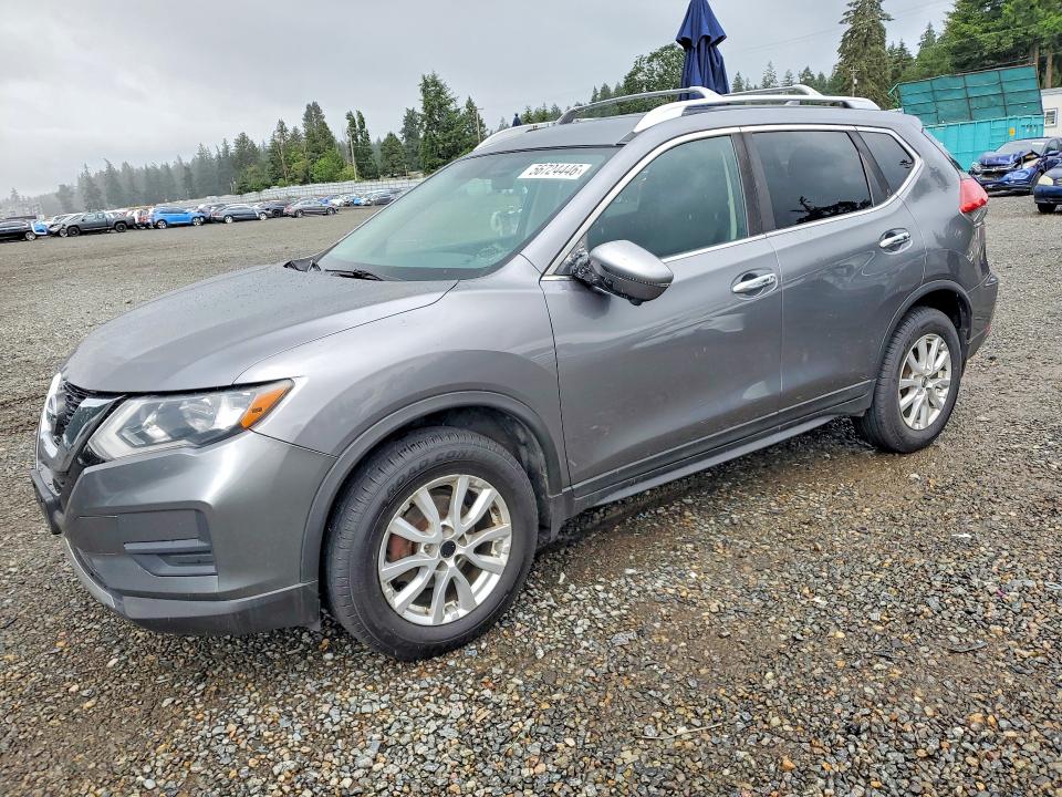 2017 Nissan Rogue VIN KNMAT2MV8HP524206 COPART salvage auction — SIDE, Wa - Vehicle Cert Of Ownership-Titl, sold $725 on 2026-07-07 (photo 1)