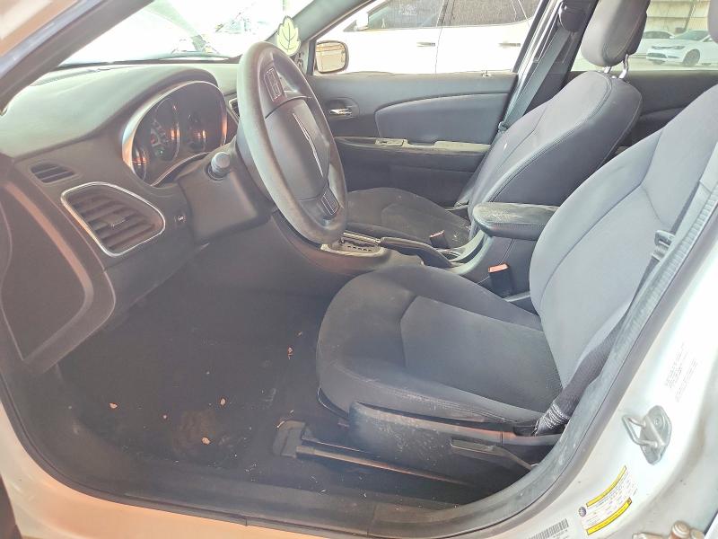 2012 Chrysler 200 VIN 1C3CCBAB9CN256715 COPART salvage auction — FRONT END, Az - Certificate Of Title, sold $475 on 2026-07-29 (photo 7)