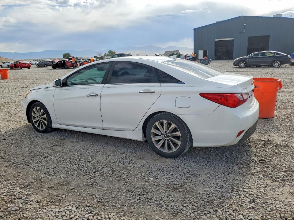 2014 Hyundai Sonata VIN 5NPEC4AC6EH816332 COPART salvage auction — MINOR DENT/SCRATCHES, Ut - Salvage Certificate, sold $675 on 2026-07-10 (photo 2)