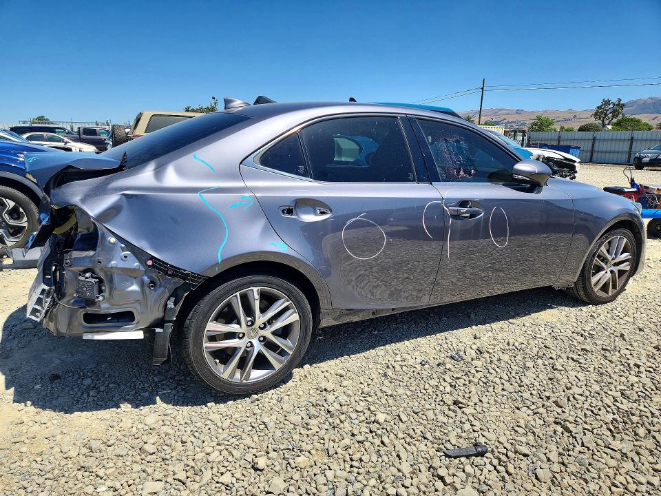 2019 Lexus Is VIN JTHBA1D2XK5090303 COPART salvage auction — REAR END, Ca - Salvage Certificate, sold $600 on 2026-07-28 (photo 3)
