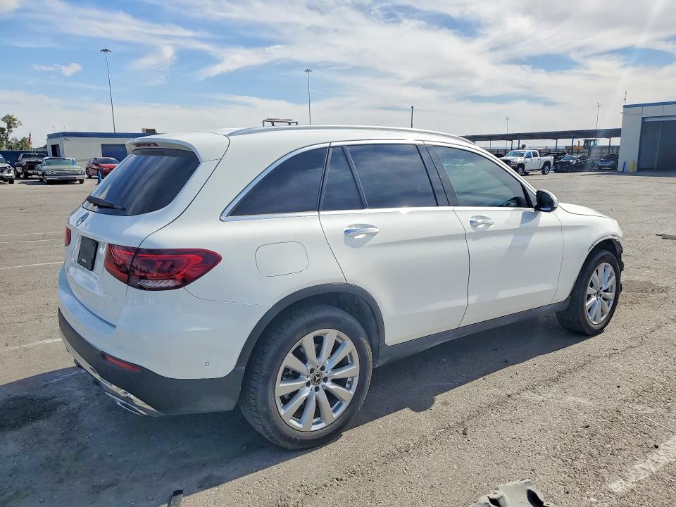 2021 Mercedes-benz Glc VIN W1N0G8DBXMF973713 COPART salvage auction — FRONT END, Tx - Salvage Vehicle Title, sold $6,600 on 2026-08-28 (photo 3)