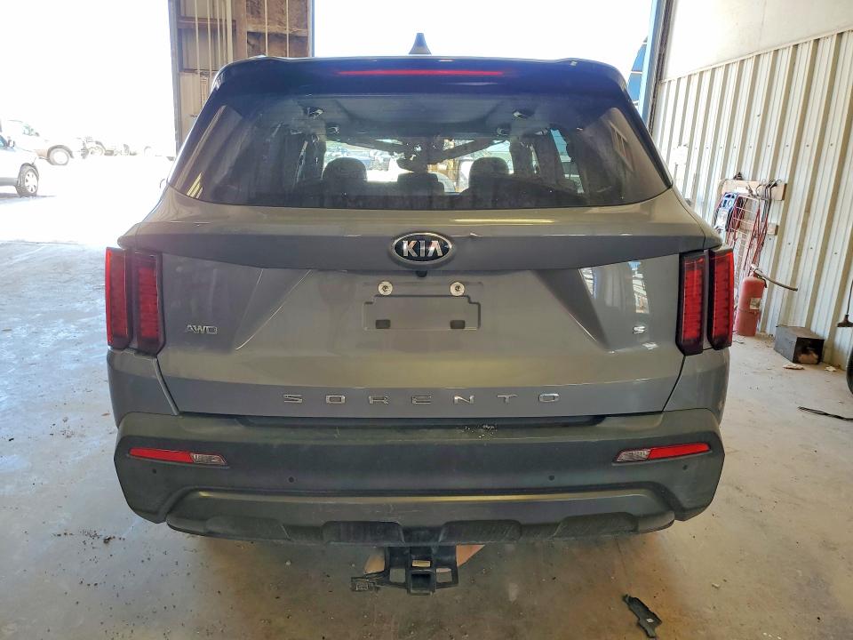 2021 Kia Sorento VIN 5XYRLDLC9MG024146 COPART salvage auction — FRONT END, Tx - Salvage Vehicle Title, sold $2,900 on 2026-07-24 (photo 6)