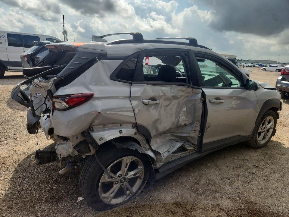 2023 Hyundai Kona VIN KM8K32AB9PU017678 COPART salvage auction — FRONT END, Ga - Certificate Of Title, sold $1,200 on 2026-07-07 (photo 3)