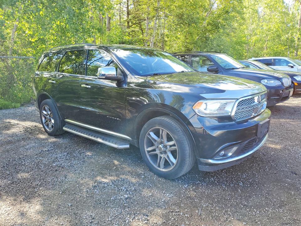 2016 Dodge Durango VIN 1C4SDJET5GC352389 COPART salvage auction — MINOR DENT/SCRATCHES, On - Permit No Brand - Unfit, sold $5,100 on 2026-07-03 (photo 4)