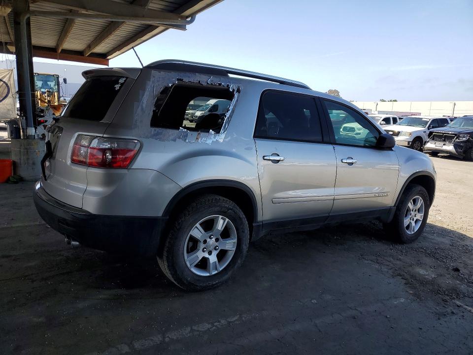 2008 Gmc Acadia VIN 1GKER13778J237427 COPART salvage auction — VANDALISM, CA - DIS/DLR/EXP ONLY CLEAN TITLE, sold $100 on 2026-07-21 (photo 3)