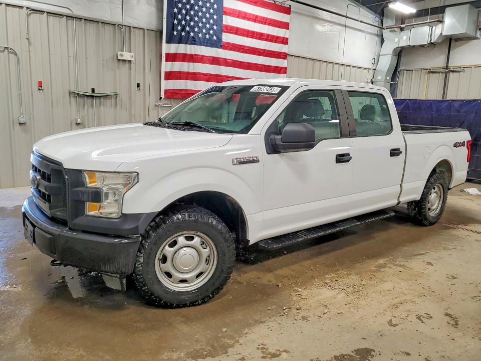 2017 Ford F-150 lightning VIN 1FTFW1EF8HFB12677 COPART salvage auction — REAR END, Wy - Certificate Of Title, sold $3,750 on 2026-07-09 (photo 1)