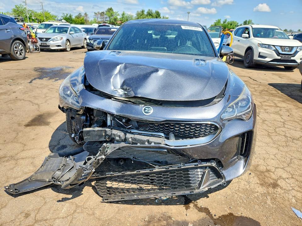 2019 Kia Stinger VIN KNAE35LC8K6043725 COPART salvage auction — FRONT END, Ct - Cert Of Title-Salvage, sold $3,350 on 2026-07-14 (photo 5)