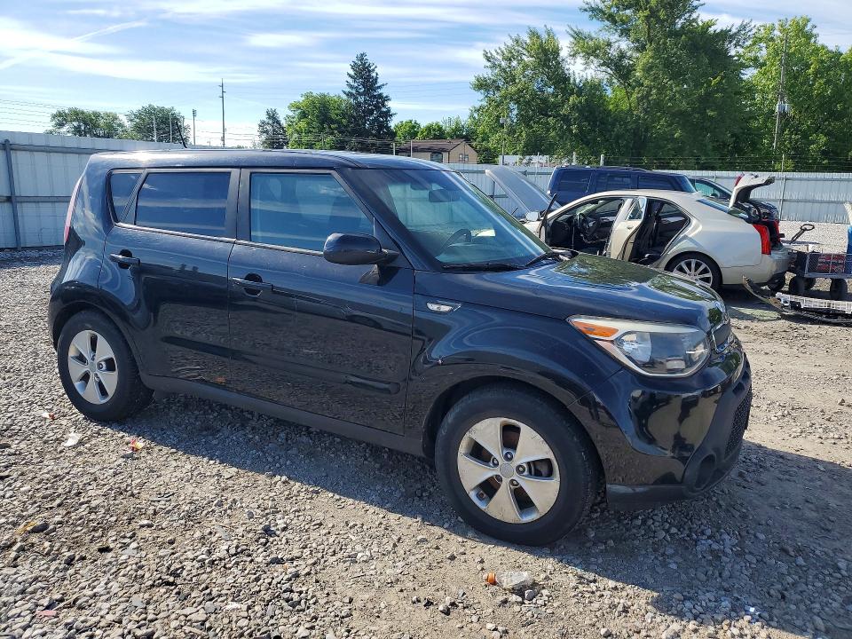 2014 Kia Soul VIN KNDJN2A22E7002199 COPART salvage auction — FRONT END, Oh - Certificate Of Title, sold $600 on 2026-07-15 (photo 4)