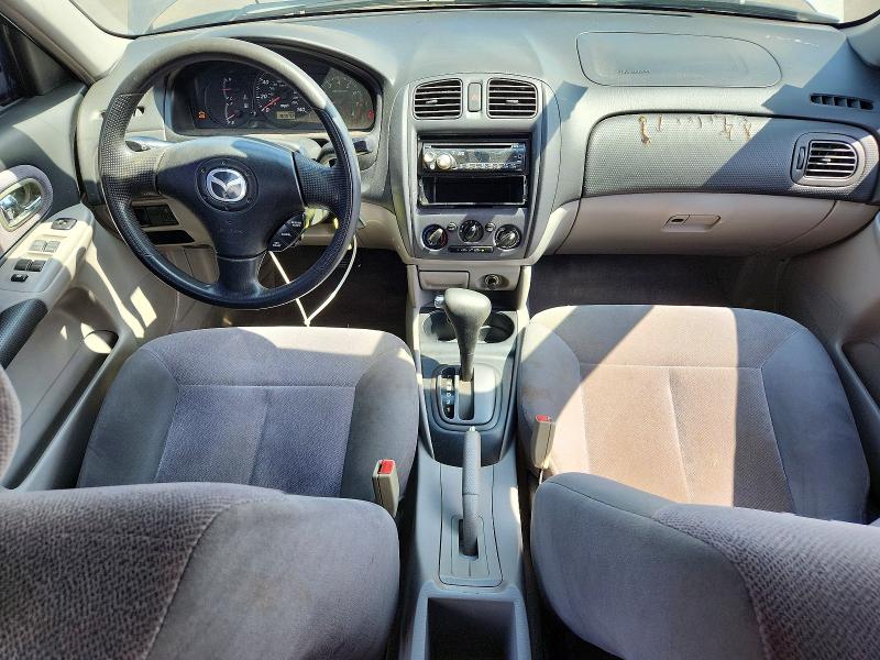 2002 Mazda Protege VIN JM1BJ225X21599996 COPART salvage auction — SIDE, FL - CERT OF TITLE SLVG REBUILDABLE, sold $250 on 2026-07-22 (photo 8)