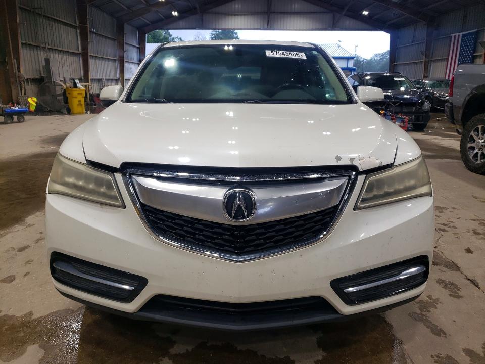 2016 Acura Mdx VIN 5FRYD3H20GB003036 COPART salvage auction — MINOR DENT/SCRATCHES, Ms - Certificate Of Title (P), sold $3,450 on 2026-07-22 (photo 5)