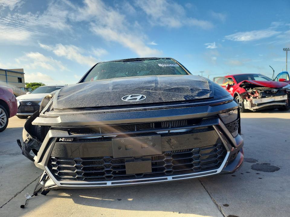 2024 Hyundai VIN KMHL54JC7RA351456 COPART salvage auction — UNDERCARRIAGE, Tx - Salvage Vehicle Title, sold $2,200 on 2026-07-23 (photo 5)