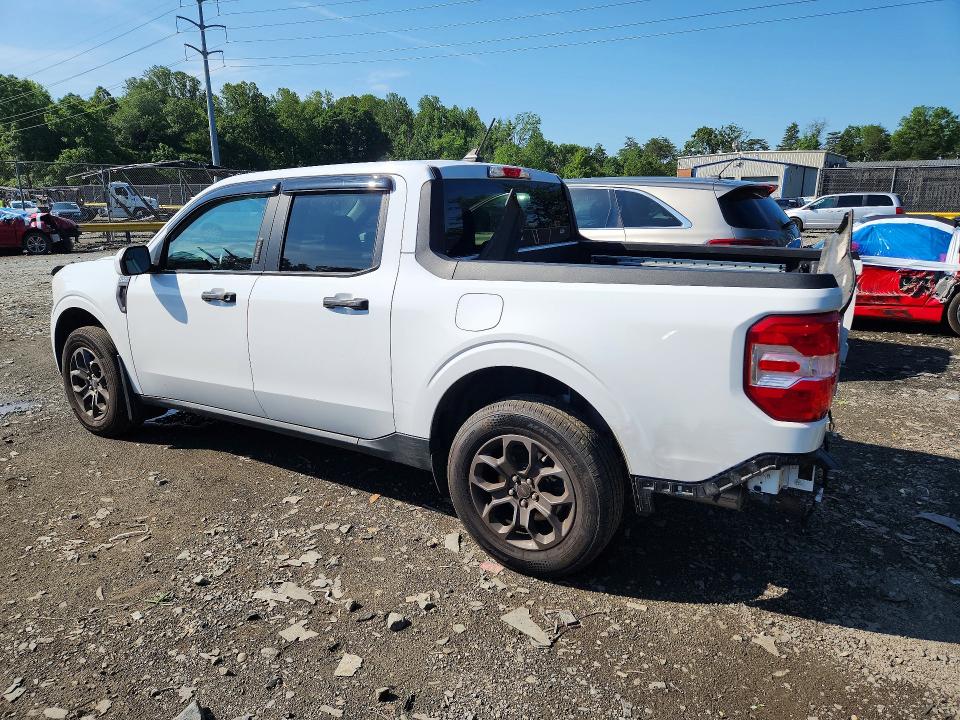 2022 Ford Maverick VIN 3FTTW8F94NRA33302 COPART salvage auction — REAR END, Md - Cert Of Salvage < 75% Damage, sold $9,700 on 2026-07-03 (photo 2)