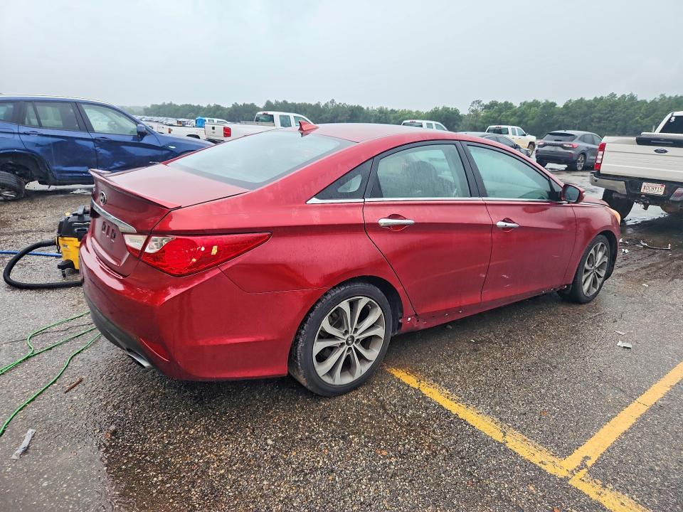 2014 Hyundai Sonata VIN 5NPEC4AC8EH811617 COPART salvage auction — FRONT END, Al - Cert Of Title-Salvage Title, sold $250 on 2026-07-27 (photo 3)